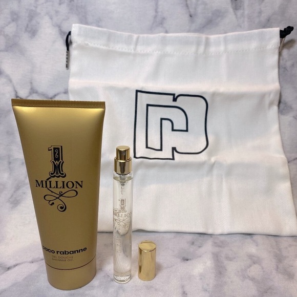 Paco Rabanne 1Million Travel Kit Gift Set - 3pc Aftershave, Travel Spray, NEW - Picture 3 of 10